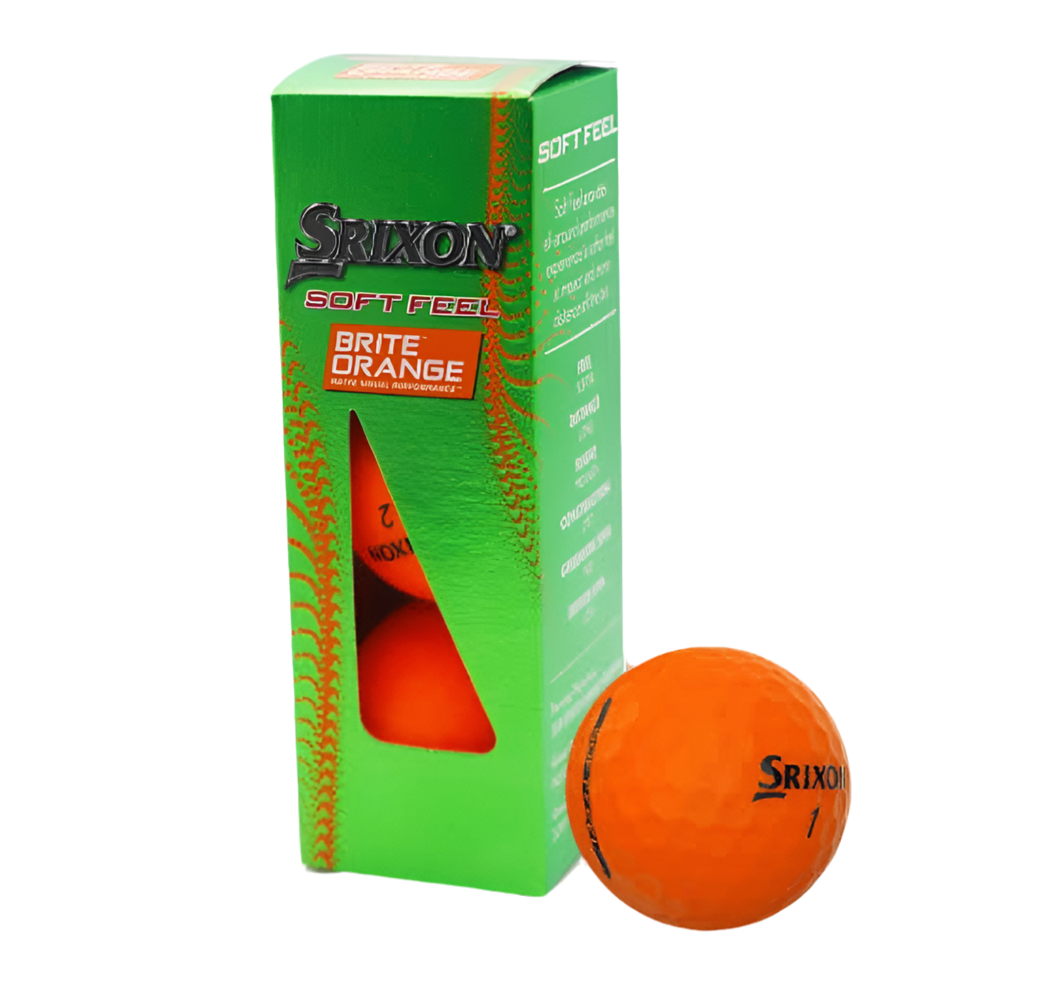 Tubo c/ 3 Bolas Srixon SOFT FEEL
