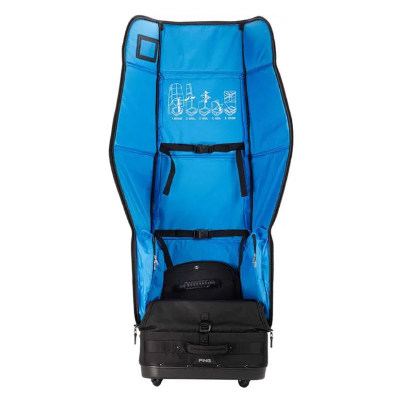 Bolsa de Viagem golfe Ping Rolling Travel Cover 37300-01 - Preto