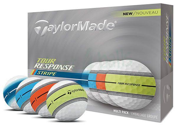 Bola TaylorMade Tour Response Stripe Cx c/ 12 Bolas