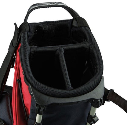Bolsa de Golfe TaylorMade Flextech Carry Custom Stand Bag TM24 N2655501 - Dark Navy/Red
