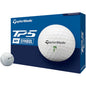 Bola de Golfe TaylorMade TP5 My Symbol Palm - Branco (12 Unidades)