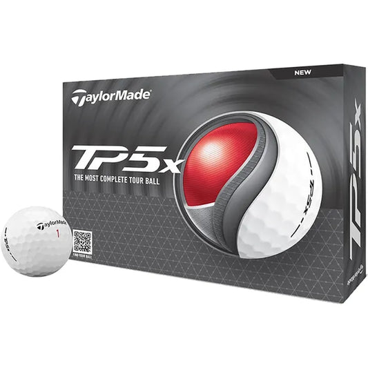 Bola de Golfe TaylorMade TP5X The Most - Branco (12 Unidades)