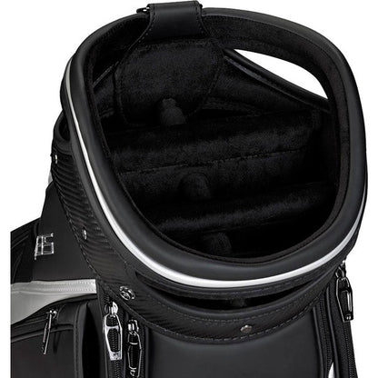 Bolsa de Golfe TaylorMade Qi35 Tour Staff Bag TM25 N3846801 - Black/Silver
