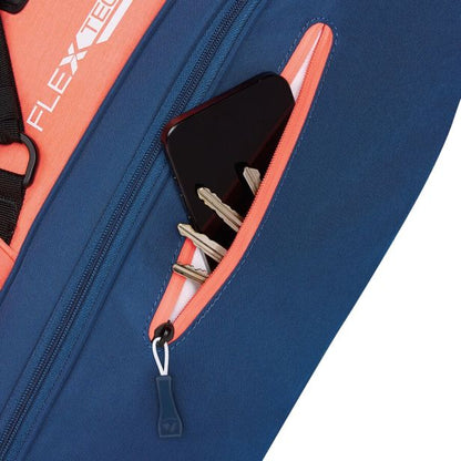 Bolsa de Golfe TaylorMade FlexTech Stand Bag TM25 - Coral/Navy