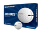 Bola de Golfe TaylorMade Distance+ N9183801 (12 Unidades)