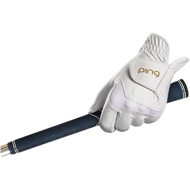 Luva de Golfe Ping 37008-01 Sport Feminina Branca - Esquerda