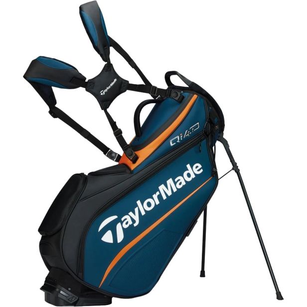 Bolsa de Golfe TaylorMade TM26 QI4D Tour Stand Bag - Blue/Black/Orange