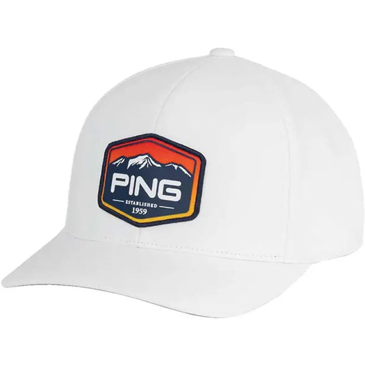 Boné Ping Four Peaks Cap 37947-01 Branco - Masculino