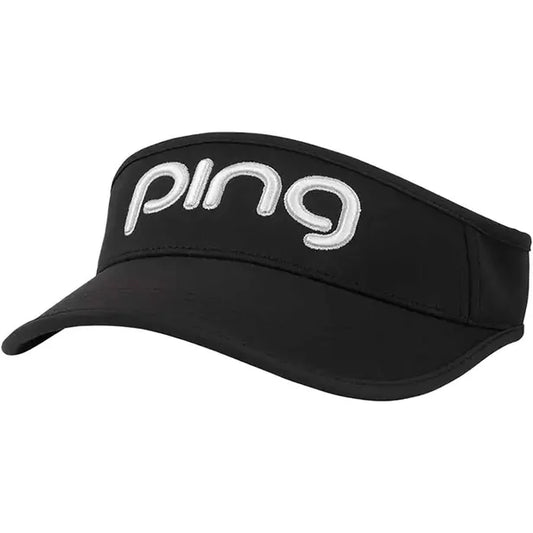 Viseira Ping Tour Ladies Sport Visor 35266-98 Preto/Branco - Feminina