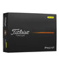 Caixa Bola c12 Prov1 Titleist 2025 Amarela