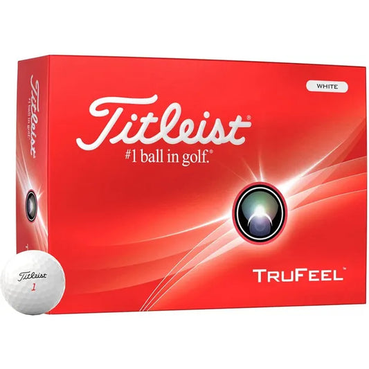 Bola de Golfe Titleist TruFeel - Branco (12 Unidades)