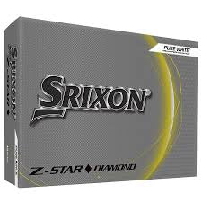 Bola de Golfe Srixon Z-Star Diamond White (12 Unidade)
