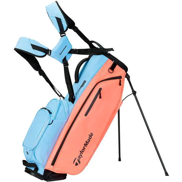 Bolsa de Golfe TaylorMade FlexTech Crossover Stand Bag TM25 N3836501 - Coral/Lite Blue