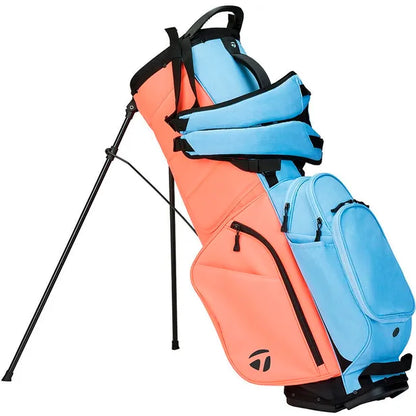 Bolsa de Golfe TaylorMade FlexTech Crossover Stand Bag TM25 N3836501 - Coral/Lite Blue