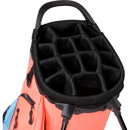 Bolsa de Golfe TaylorMade FlexTech Crossover Stand Bag TM25 N3836501 - Coral/Lite Blue