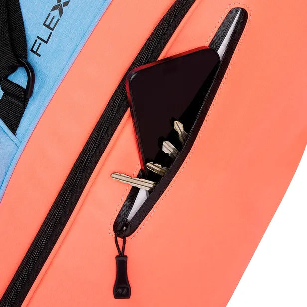 Bolsa de Golfe TaylorMade FlexTech Crossover Stand Bag TM25 N3836501 - Coral/Lite Blue