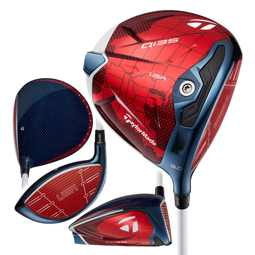 Taco de Golfe TaylorMade Qi35 10.5 Regular 50g Edição USA LIMITED
