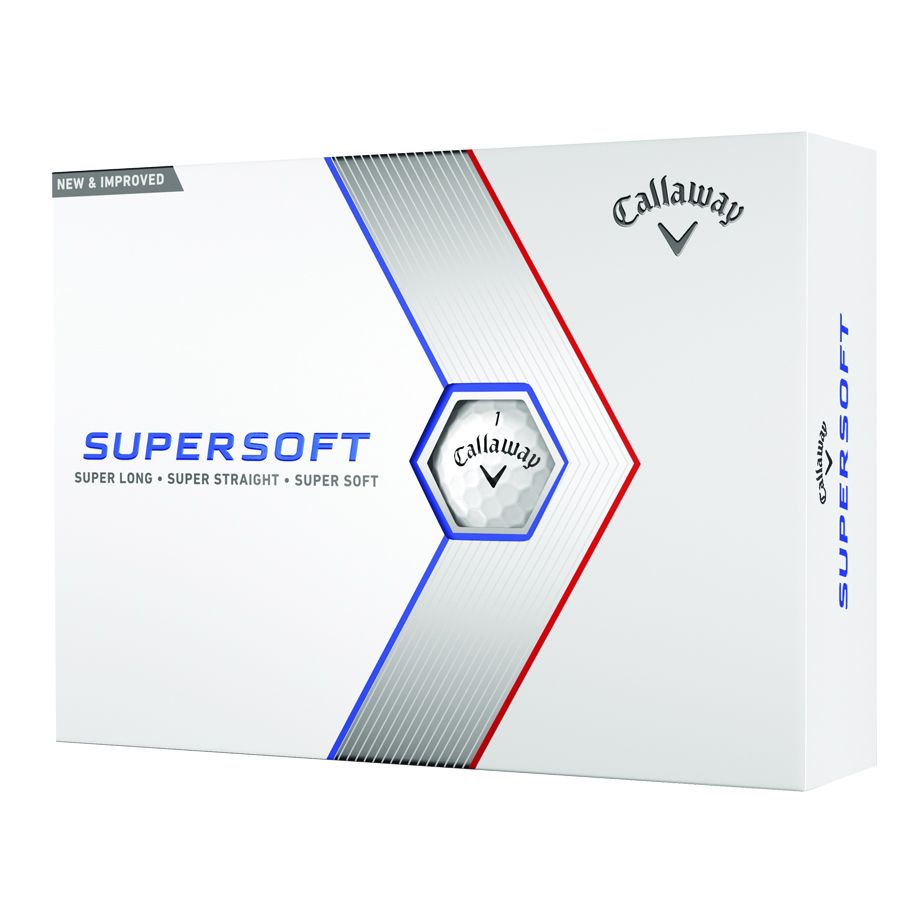 BOLAS CALLAWAY SUPERSOFT BRANCA C/12